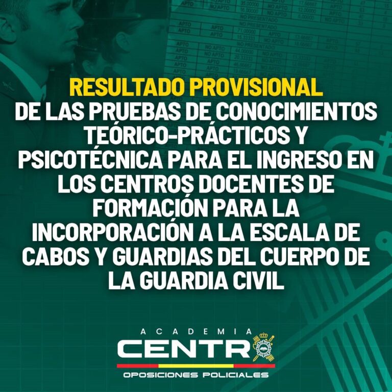 Academia Centro en Alicante, formación para oposiciones de Policía Nacional y Guardia Civil, acceso físico y temario para preparación